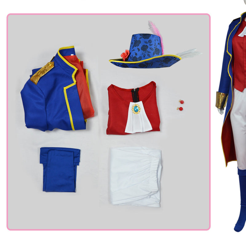 Game Princess Peach Swordsman Outfit Cosplay Costume