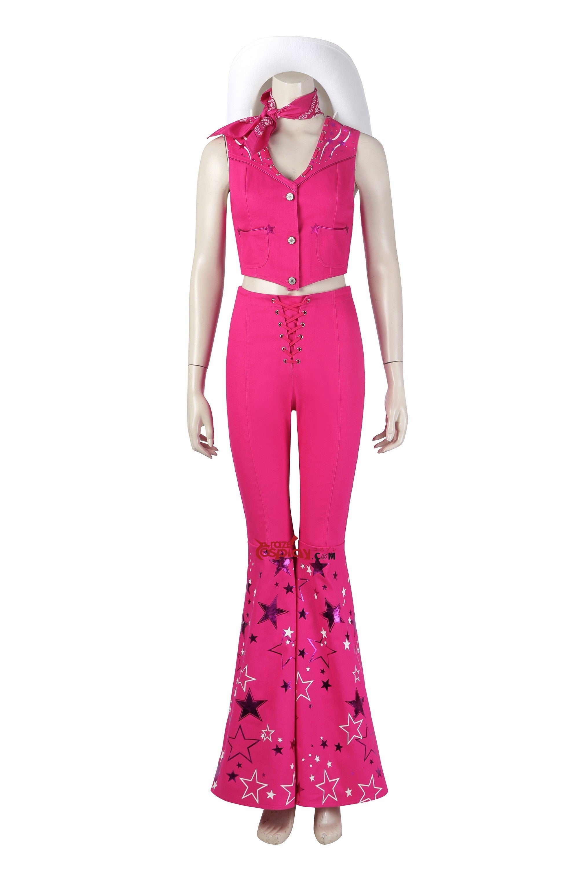 Barbara Film Pink Demi Cosplay Costume