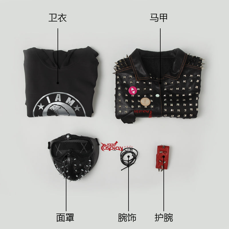 Watch Dogs Wrench Cosplay Costume