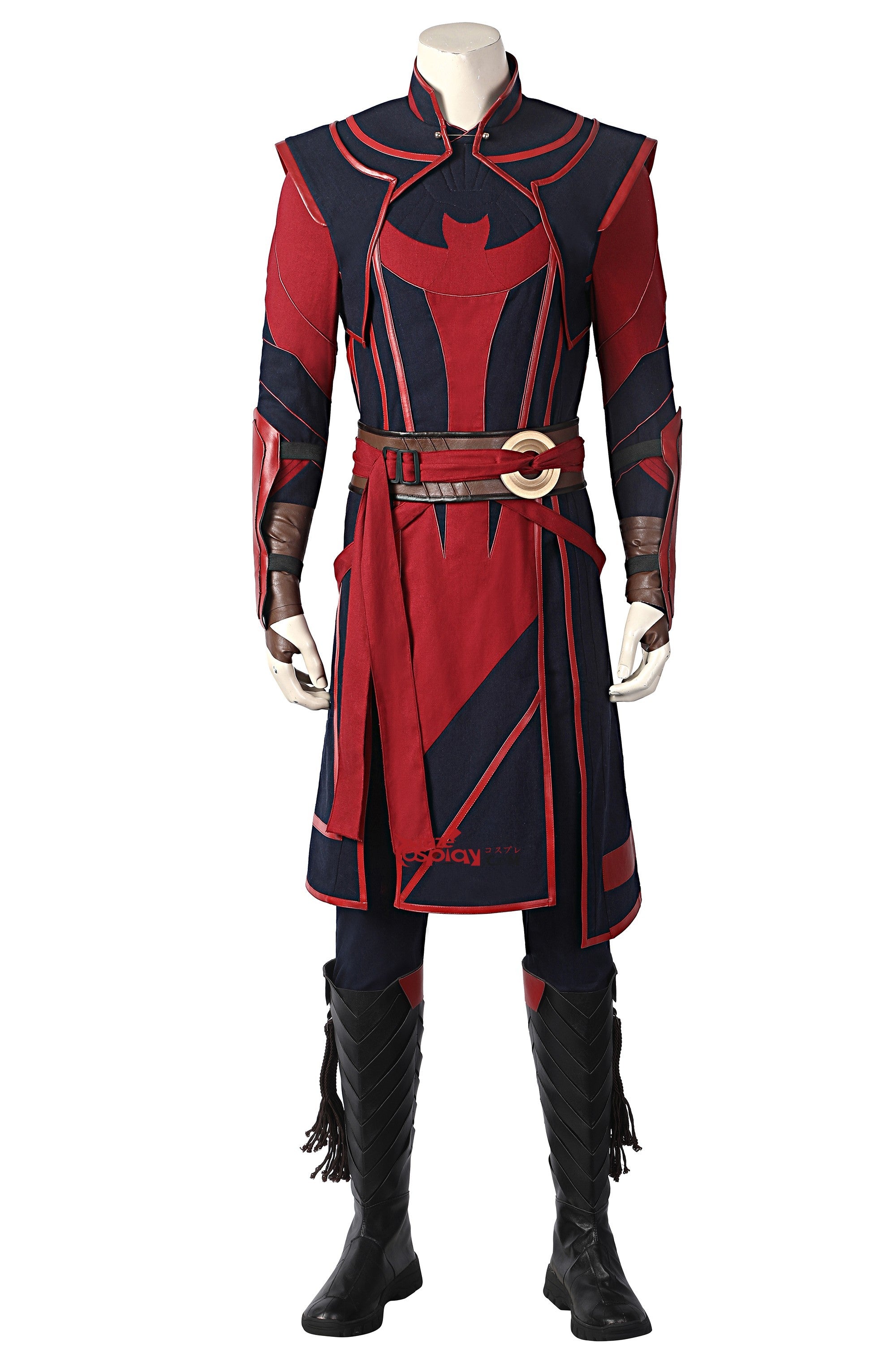 Stephen Strange Black Red Outfit Cosplay Costume