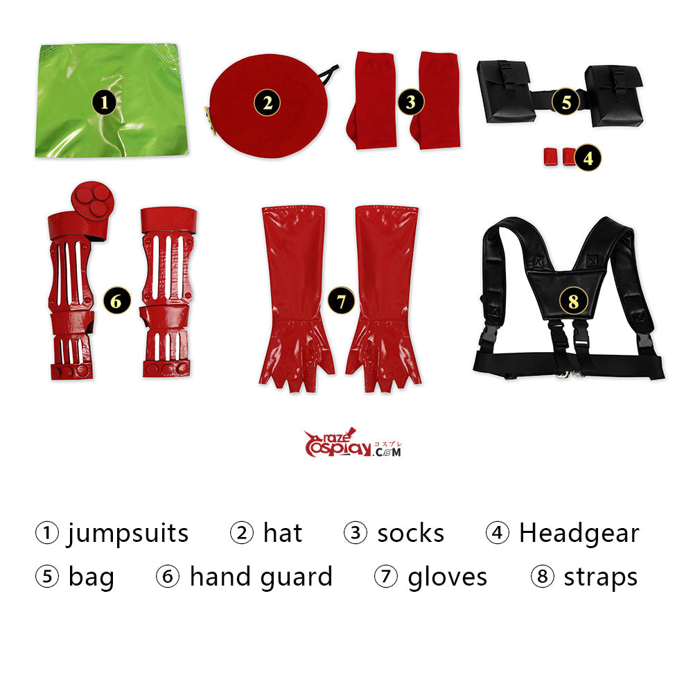 Street Fighter Cammy Jumpsuit Cosplay Costume