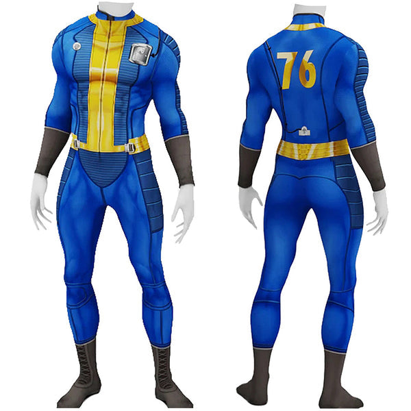 Fallout 76 Dweller Jumpsuit Cosplay Costume