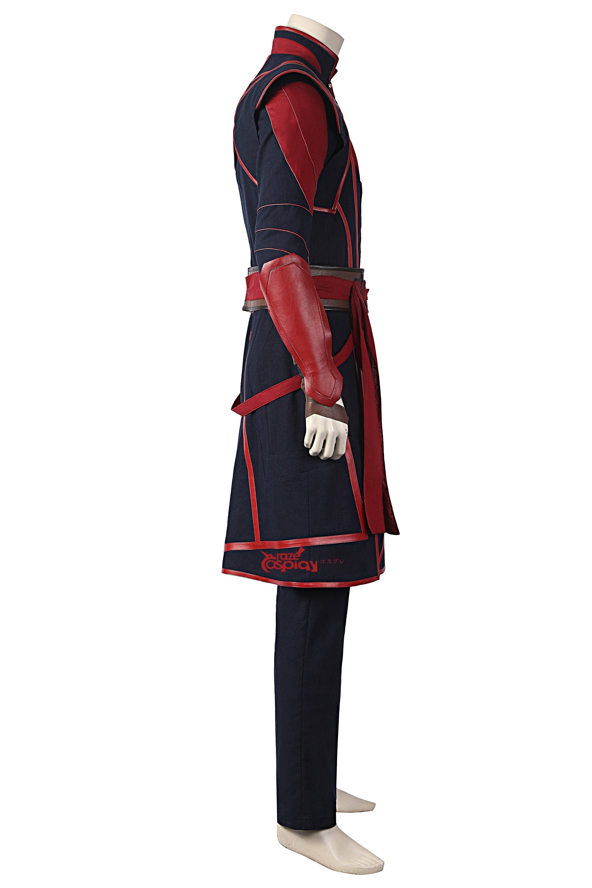 Stephen Strange Black Red Outfit Cosplay Costume