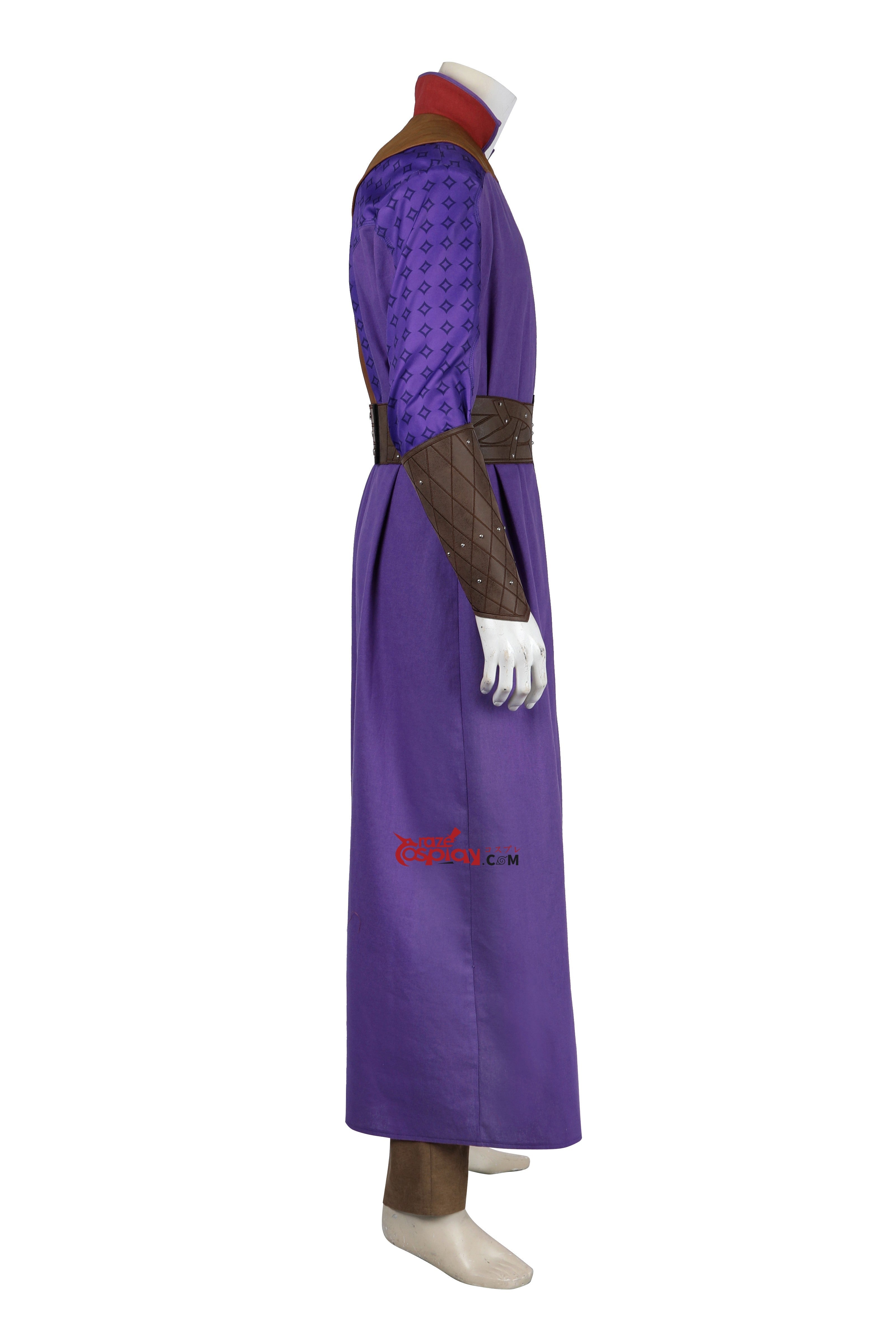 Baldur's Gate Gale Dekarios Purple Cosplay Costume