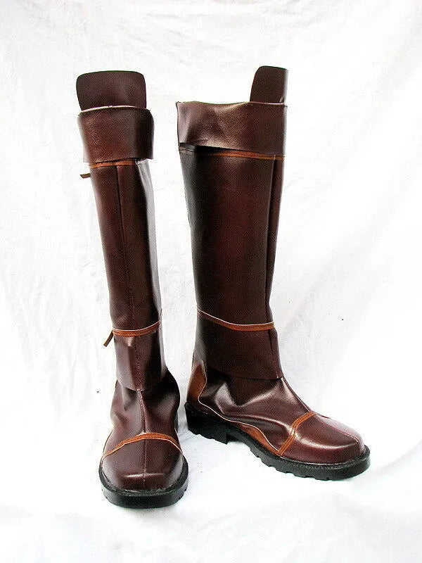 The Legend of Zelda Brown Shoes Cosplay Boots