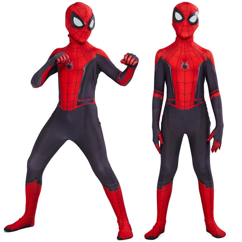 Spider-Man Far from Home Peter Park Cosplay Costume For Kids