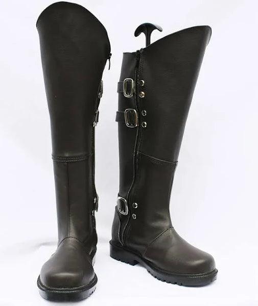 Hakuoki Hijikata Toshizo Cosplay Boots Shoes
