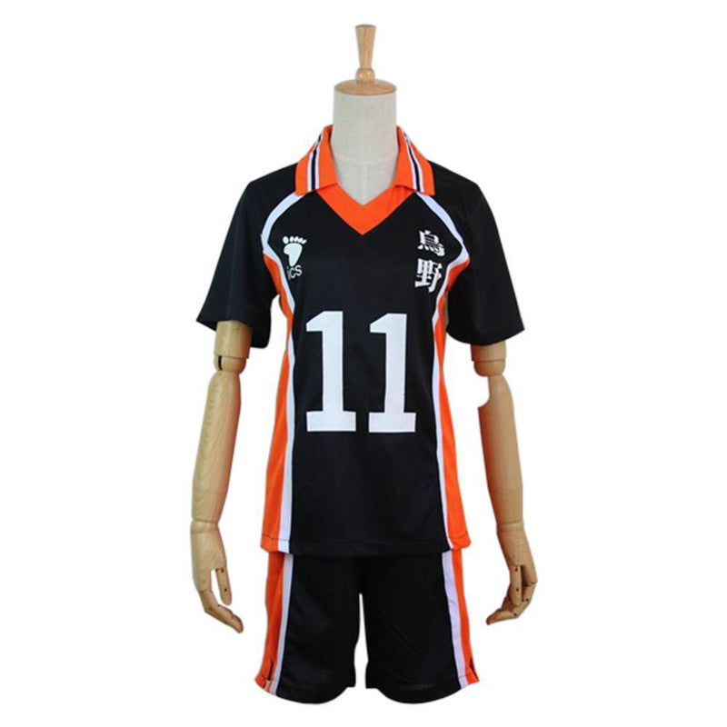 Haikyuu Cosplay Costume Karasuno High School Volleyball Club Tsukishima Kei Sportswear Jerseys Uniform - CrazeCosplay