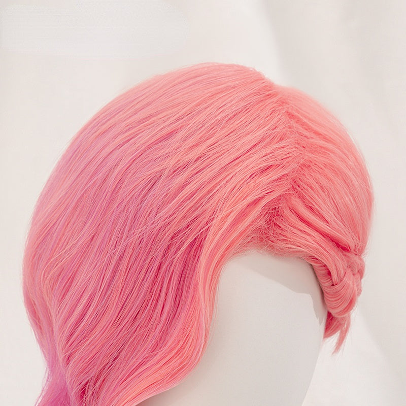 League of Legends Ashe Pink Short Cosplay Wig