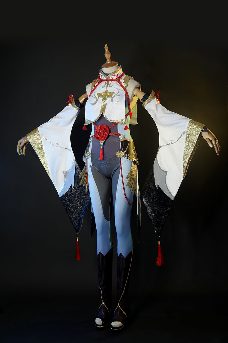 ShenHe cosplay costume Genshin Impact outfit - CrazeCosplay