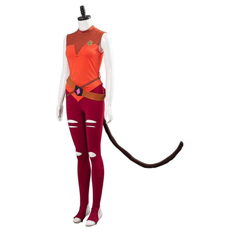 She Ra Princess Of Power Catra Women Uniform Outfits Halloween Carnival Costume Cosplay Costume - CrazeCosplay