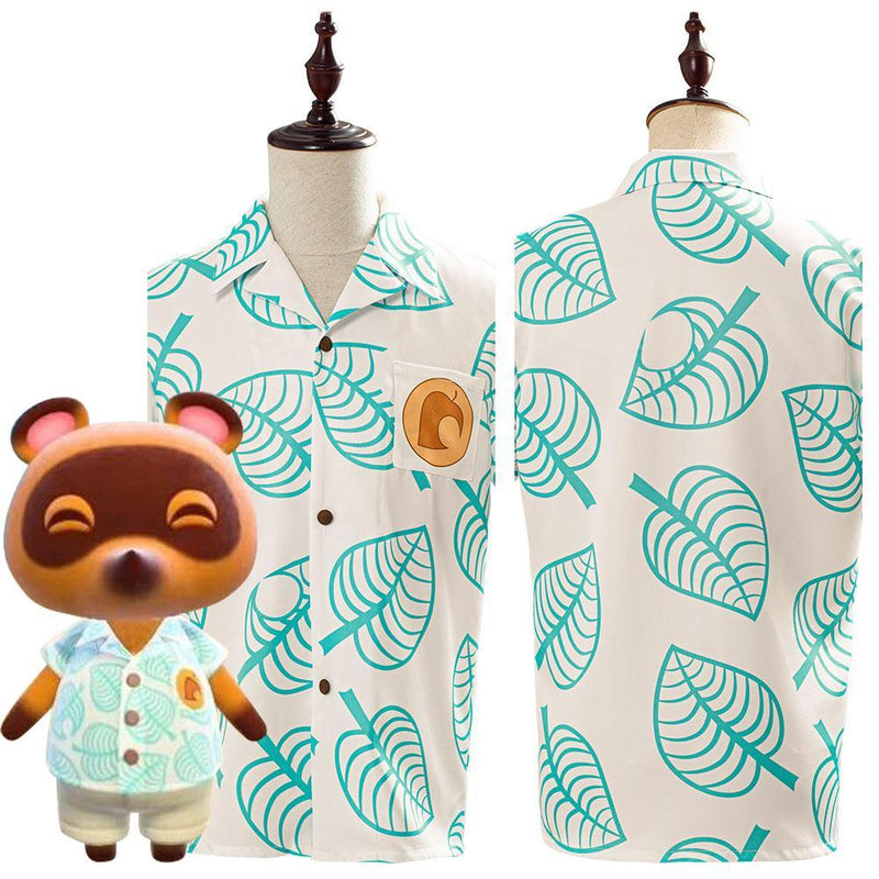 Animal Crossing Tom Nook Shirt Cosplay Costume - CrazeCosplay
