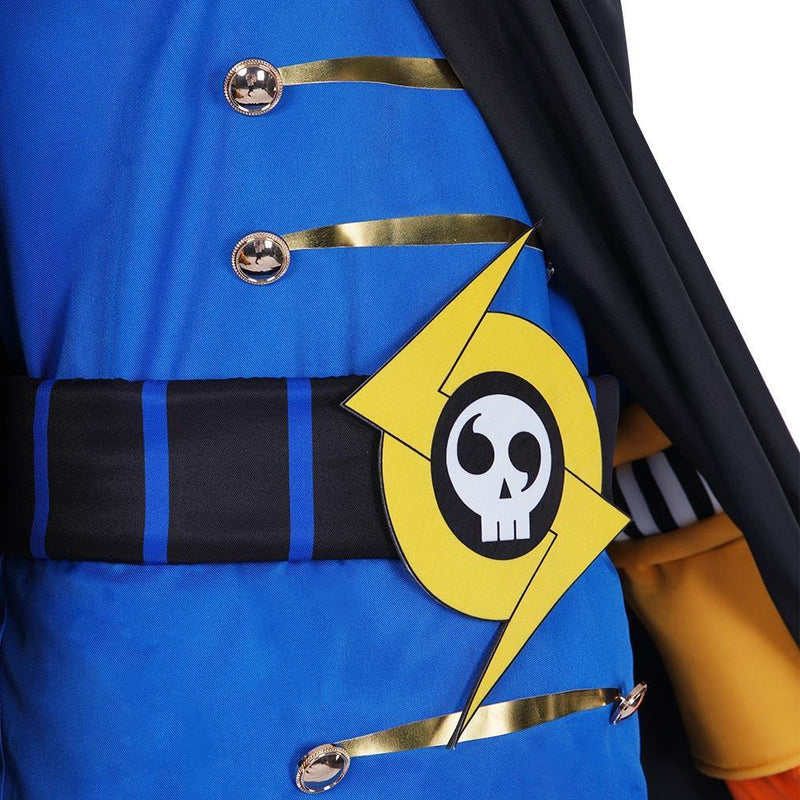 One Piece Vinsmokefamily Combat Suit Vinsmoke Niji Halloween Carnival Outfit Cosplay Costume - CrazeCosplay