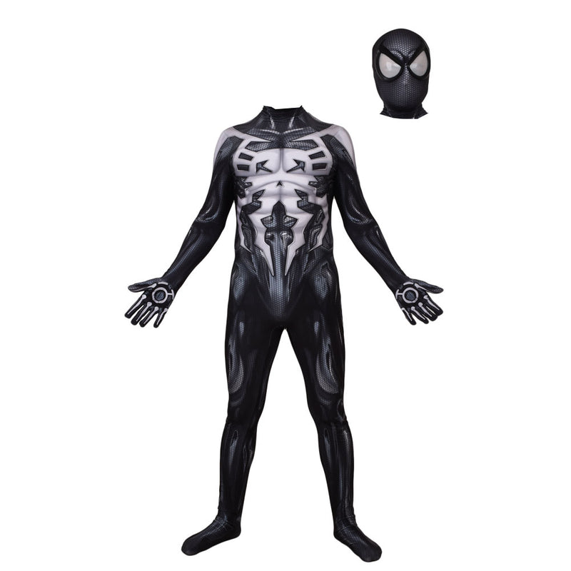 Black Spiderman 2099 PS4 Suit halloween costume Comic Cosplay for Adult - CrazeCosplay