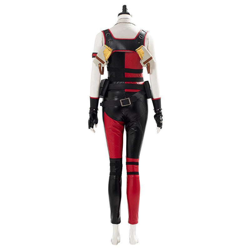 Mortal Kombat 11 mk11 Cassie Cage Harley Quinn Skin Halloween Suit Outfit Cosplay Costume - CrazeCosplay