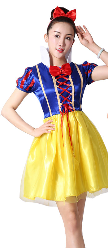 Easy Snow White Costume Adult World Book Day Costumes for Halloween - CrazeCosplay