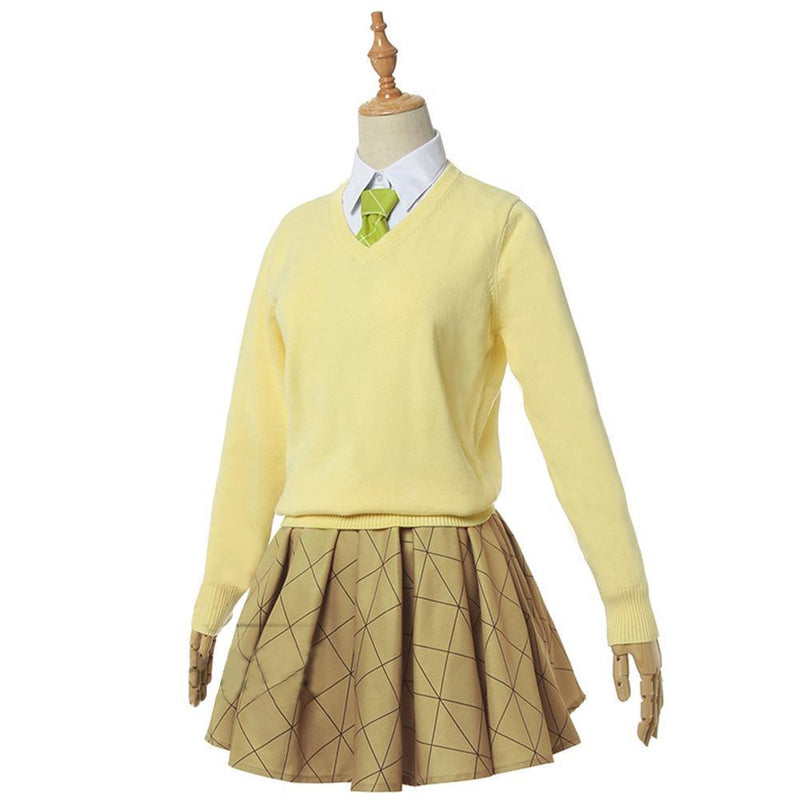 Demon Slayer Kochou Shinobu School Uniform Cosplay Costume - CrazeCosplay