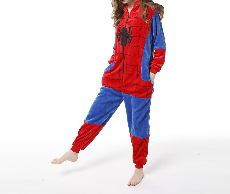 Spiderman Onesie Pajamas for Adults Mens Women - CrazeCosplay