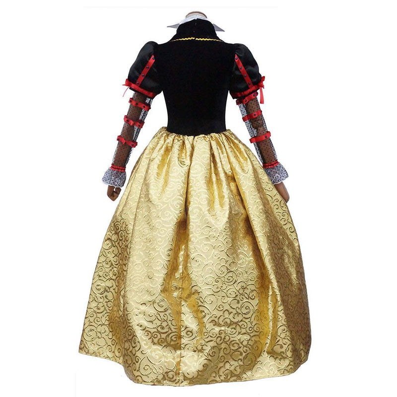 Alice In Wonderland Red Queen Halloween Cosplay Costume - CrazeCosplay