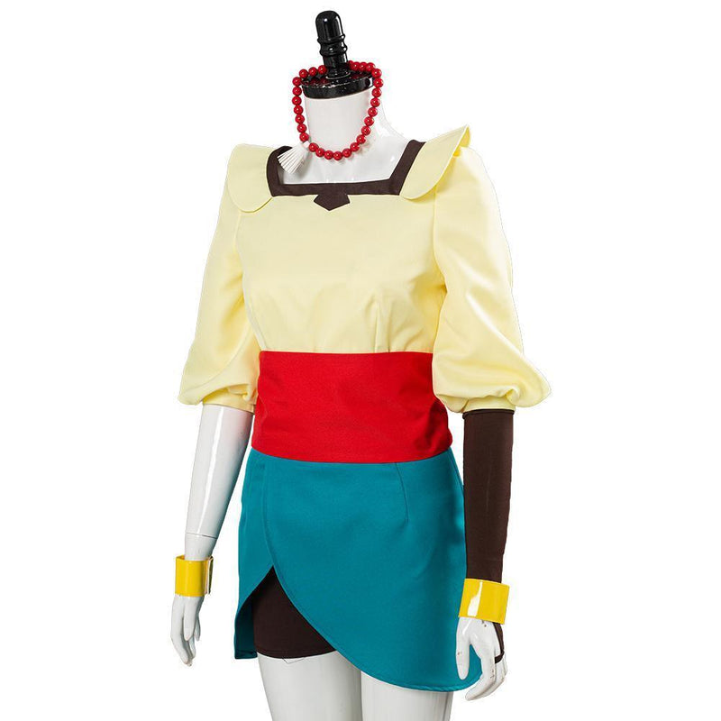 Game Indivisible Ajina Uniform Outfits Halloween Carnival Costume Cosplay Costume - CrazeCosplay