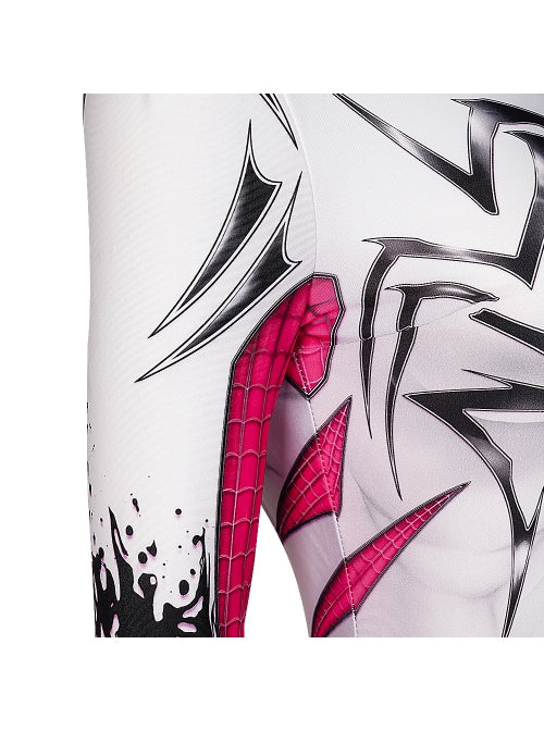 Ghost Spiderman Costume Gwen Halloween Suit for Women Adults - CrazeCosplay
