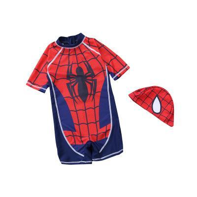 Super Hero Spider-man 2-piece Boy Costume Swim Set - CrazeCosplay