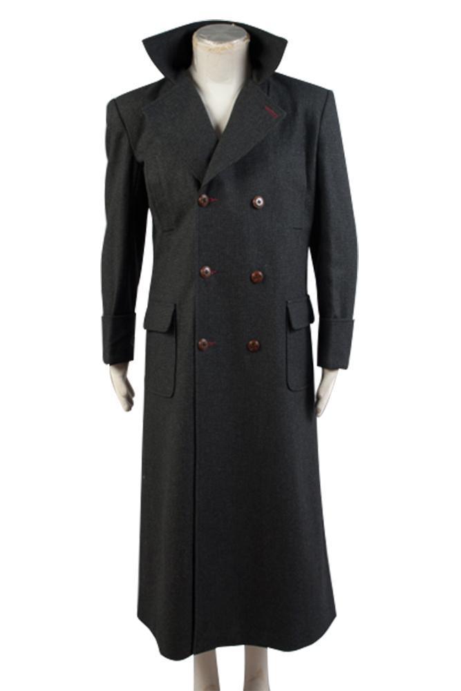 Sherlock Holmes Cape Coat Cosplay Costume Wool Version - CrazeCosplay