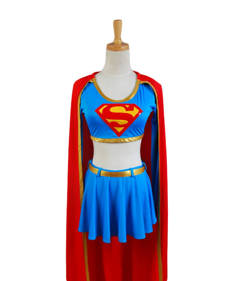 Dc Comics Supergirl Cosplay Costume Separated Version - CrazeCosplay