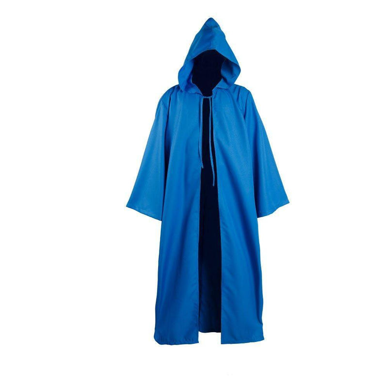 Star Wars Kenobi Jedi Cloak Cosplay Costume Blue Version - CrazeCosplay