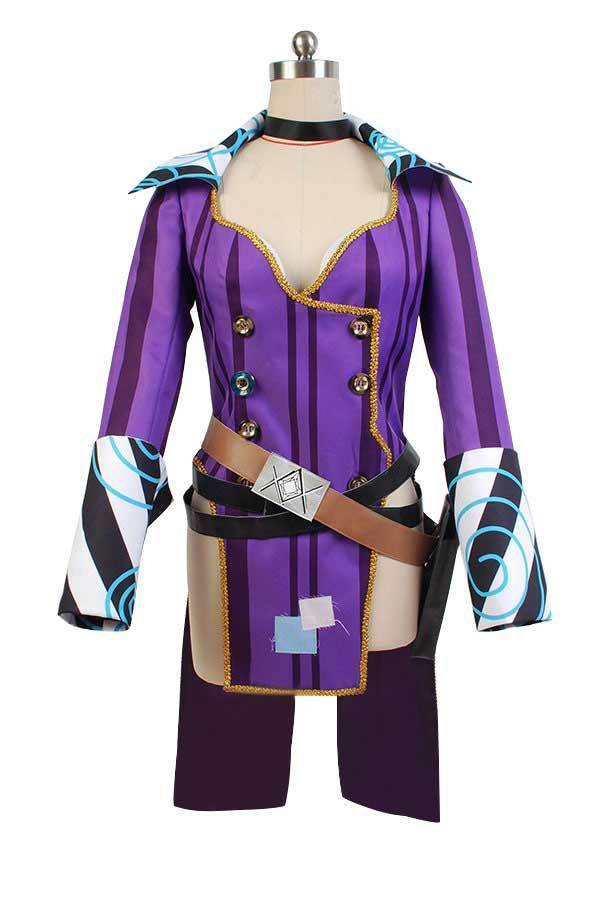 Borderlands 2 Mad Moxxi Purple Uniform Cosplay Costume - CrazeCosplay