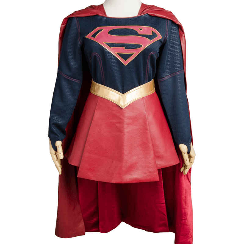 Cbs Supergirl Kara Zor El Danvers Costume Cape Cosplay Costume - CrazeCosplay