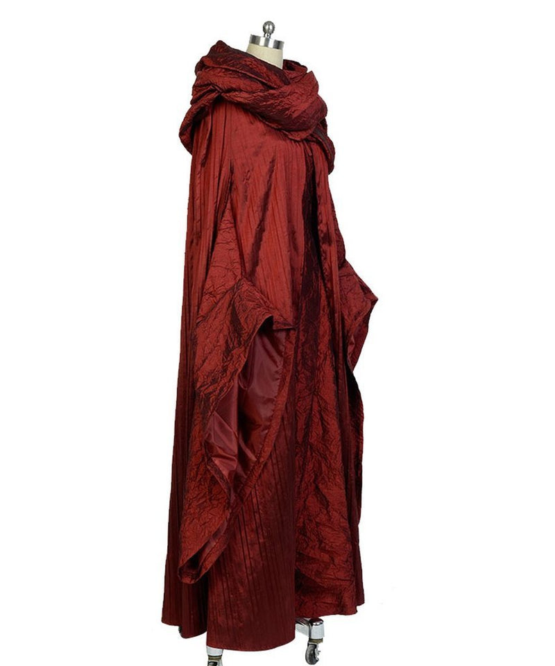 Got Game Of Thrones The Red Woman Priestess Lady Melisandre of Asshai Red Witch Gown Dress Outfit Halloween Carnival Cosplay Costume - CrazeCosplay