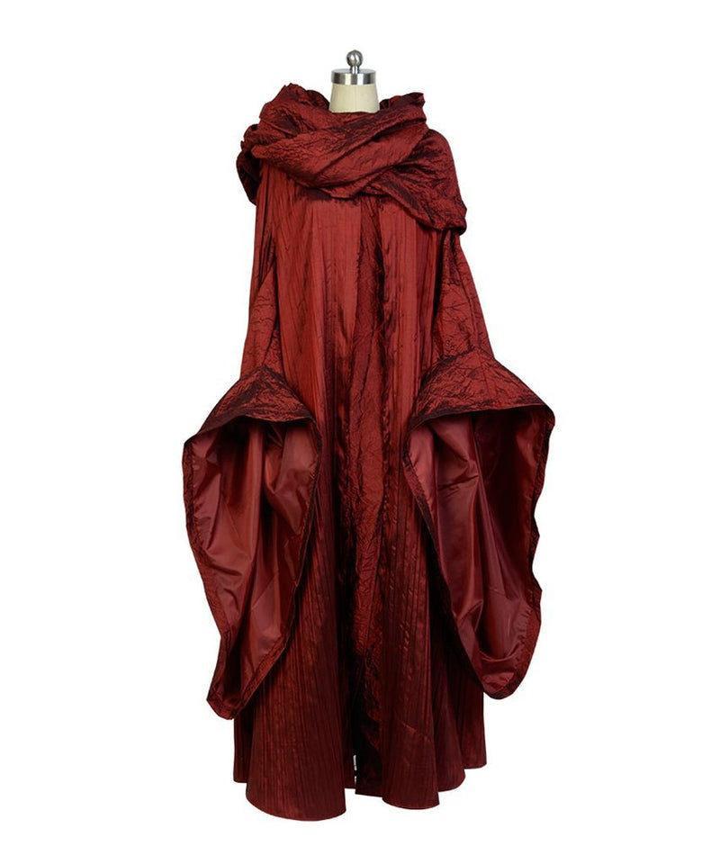 Got Game Of Thrones The Red Woman Priestess Lady Melisandre of Asshai Red Witch Gown Dress Outfit Halloween Carnival Cosplay Costume - CrazeCosplay