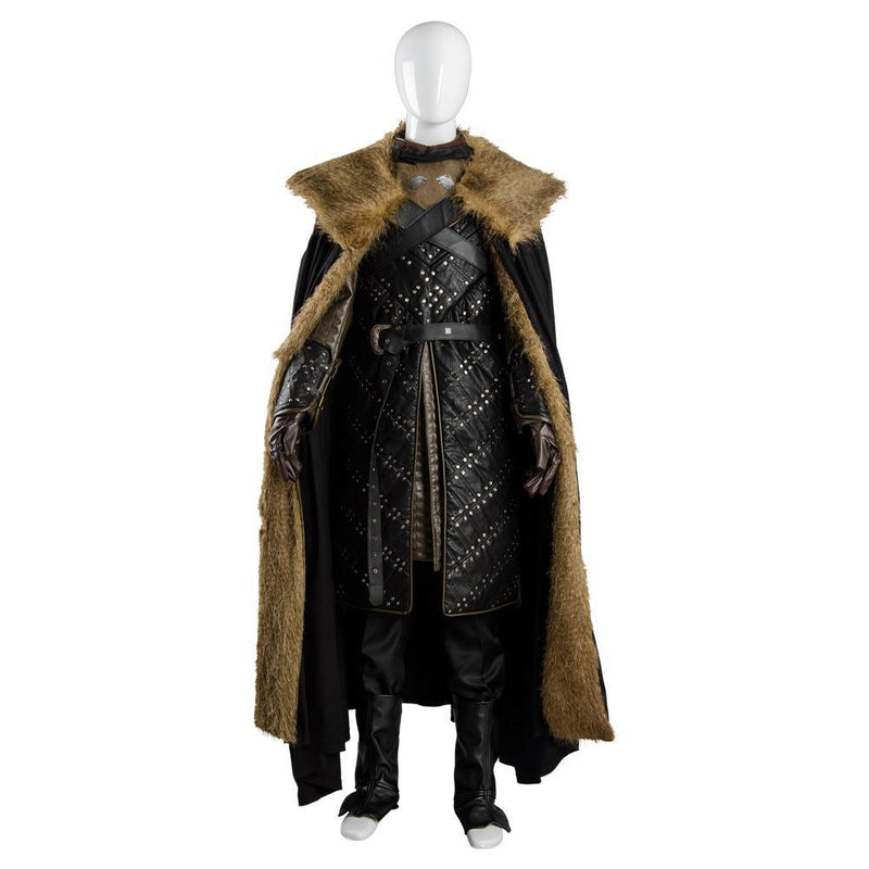 Game of Thrones got Game Season 7 Jon Snow Outfit Cosplay Costume - CrazeCosplay