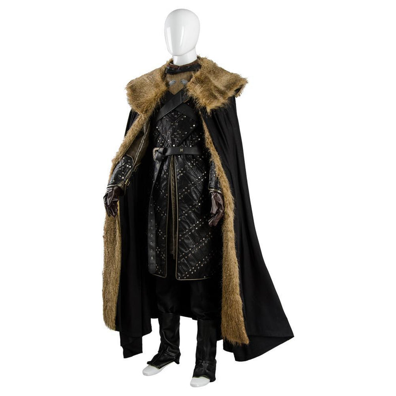 Game of Thrones got Game Season 7 Jon Snow Outfit Cosplay Costume - CrazeCosplay