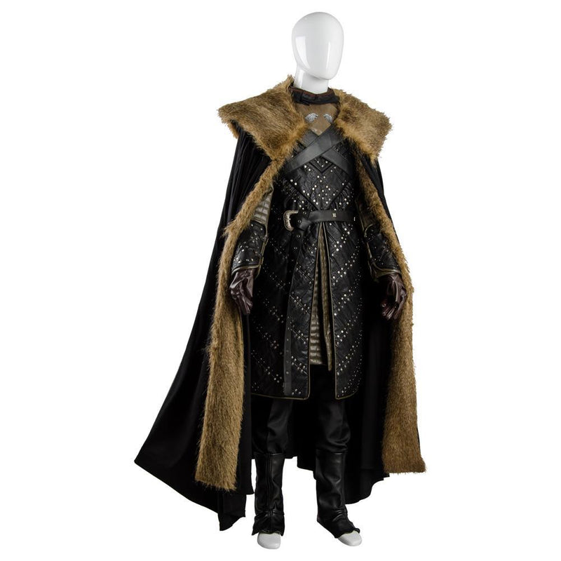 Game of Thrones got Game Season 7 Jon Snow Outfit Cosplay Costume - CrazeCosplay