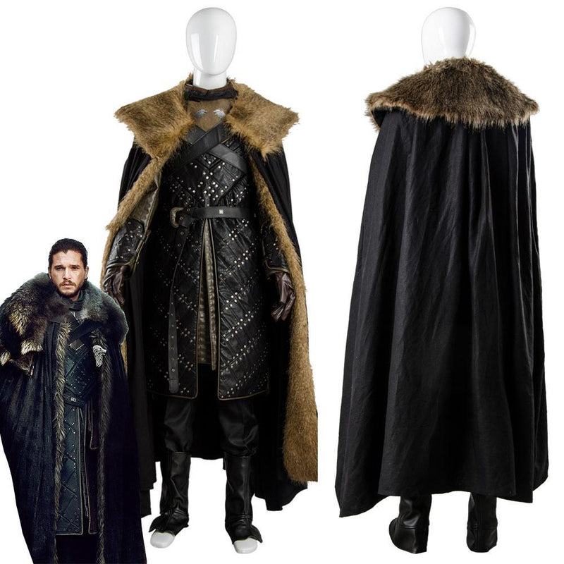 Game of Thrones got Game Season 7 Jon Snow Outfit Cosplay Costume - CrazeCosplay