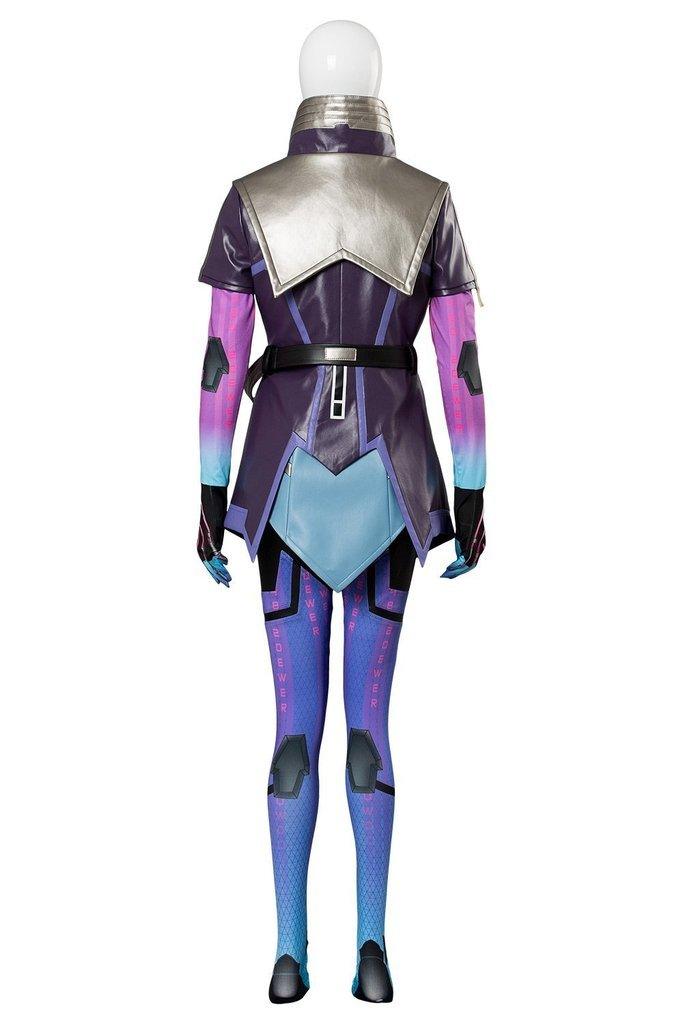 Overwatch Sombra Hacker Outfit Suit Cosplay Costume For Girls Females - CrazeCosplay