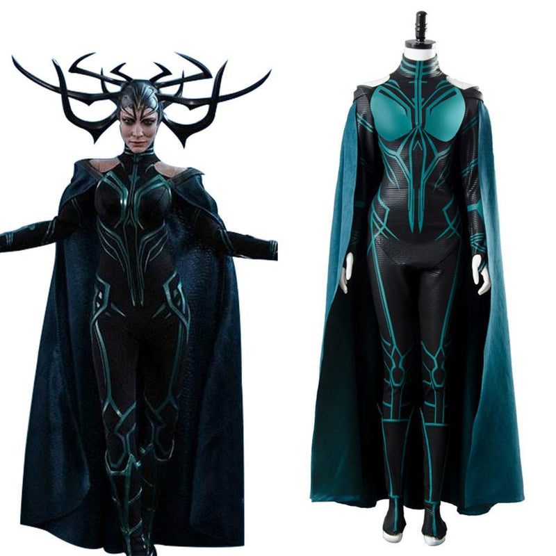 Thor 3 Ragnarok Goddess Of Death Hela Outfit Cosplay Costume - CrazeCosplay