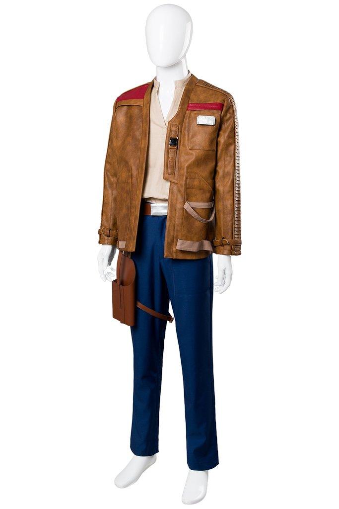 Star Wars 8 The Last Jedi Finn Outfit Cosplay Costume - CrazeCosplay