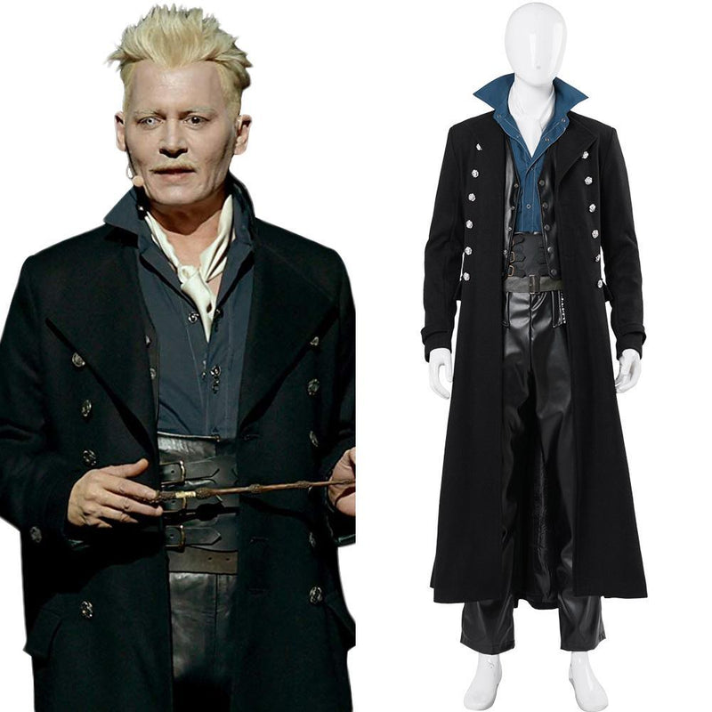 Fantastic Beasts The Crimes Of Grindelwald Gellert Grindelwald Cosplay Costume - CrazeCosplay