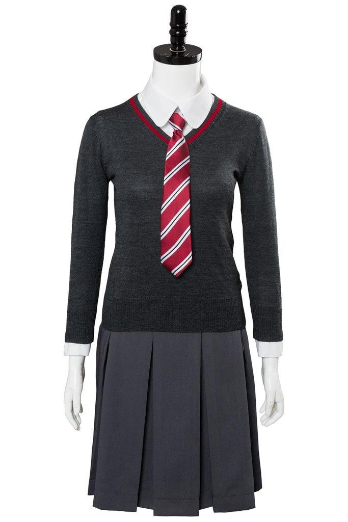 A Series Of Unfortunate Events Violet Baudelaire School Uniform Cosplay Costume - CrazeCosplay