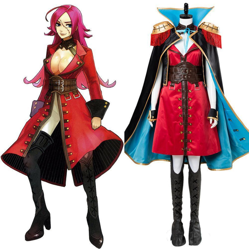 Fateextra Last Encore Francis Drake Cosplay Costume Deluxe Version - CrazeCosplay