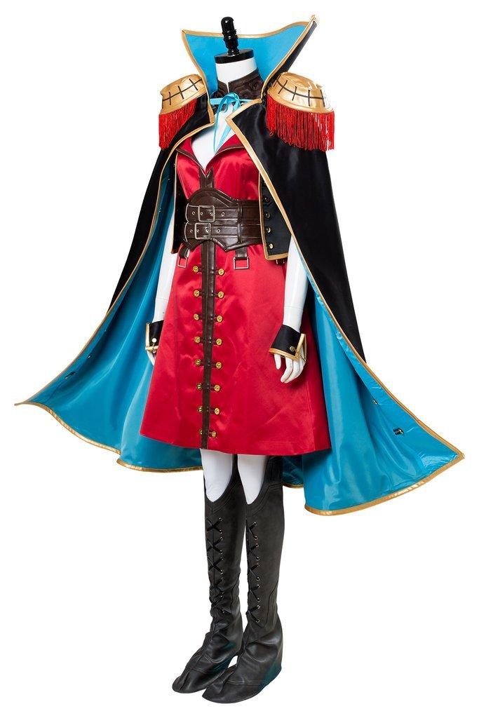 Fateextra Last Encore Francis Drake Cosplay Costume Deluxe Version - CrazeCosplay