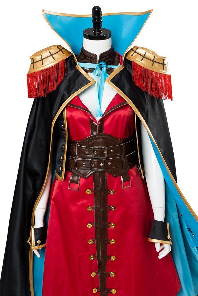 Fateextra Last Encore Francis Drake Cosplay Costume Deluxe Version - CrazeCosplay