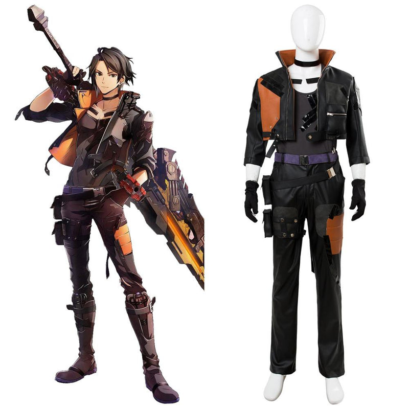 God Eater 3 Hugo Pennywort Outfit Halloween Carnival Cosplay Costume - CrazeCosplay