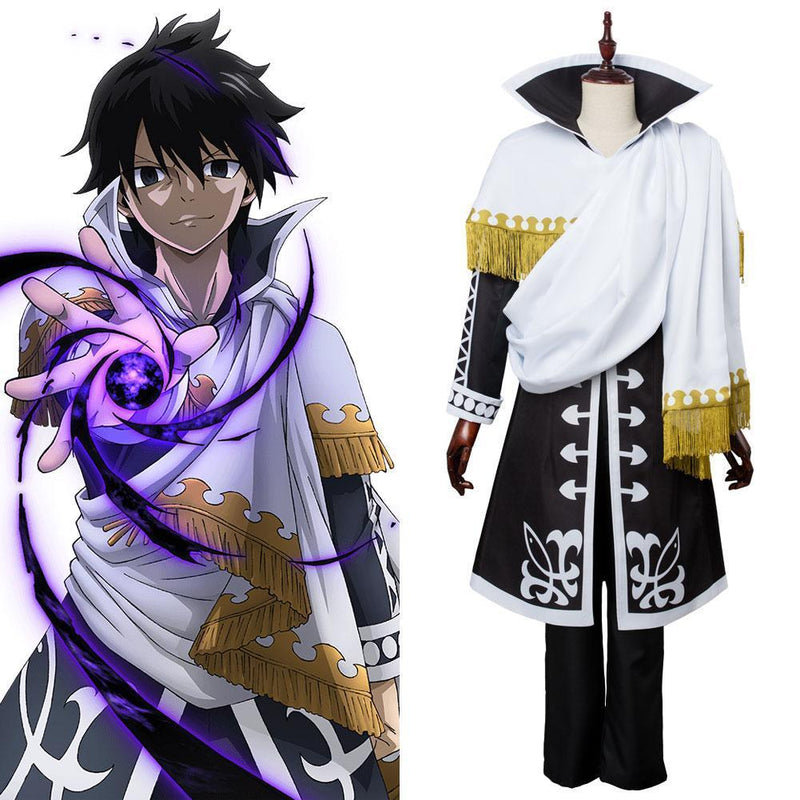 Fairy Tail Season 5 Zeref Dragneel Emperor Outfit Cosplay Costume - CrazeCosplay