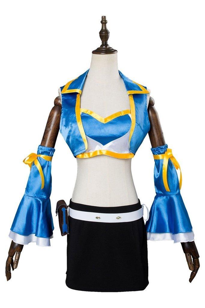 Fairy Tail Season 2 Lucy Heartfilia Outfit Cosplay Costume - CrazeCosplay