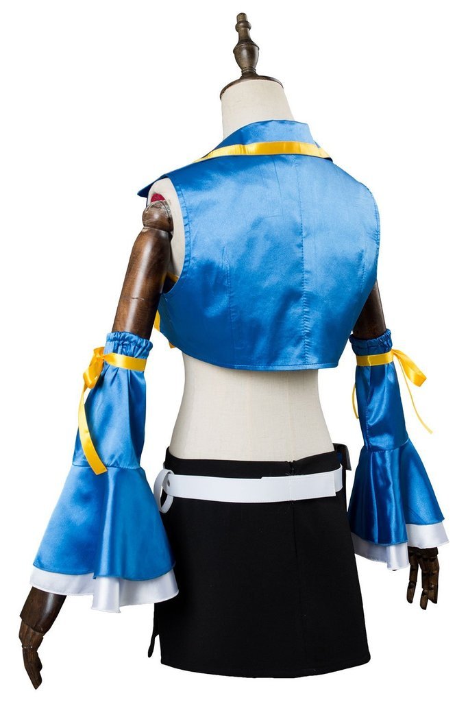Fairy Tail Season 2 Lucy Heartfilia Outfit Cosplay Costume - CrazeCosplay