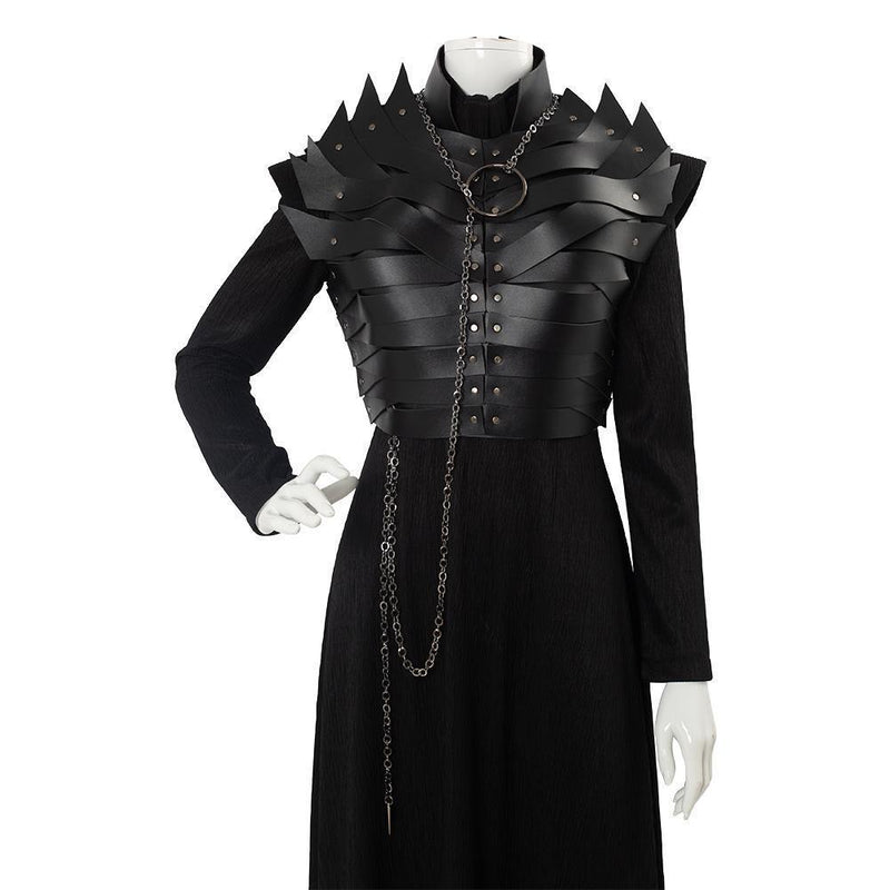 Got Game Of Thrones Season 8 S8 Sansa Stark Leather Armor Halloween Carnival Cosplay Costume - CrazeCosplay